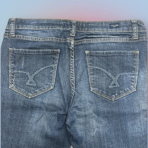 VIGOSS Women’s 7 SKINNY Blue Jeans - Picture 3 of 4